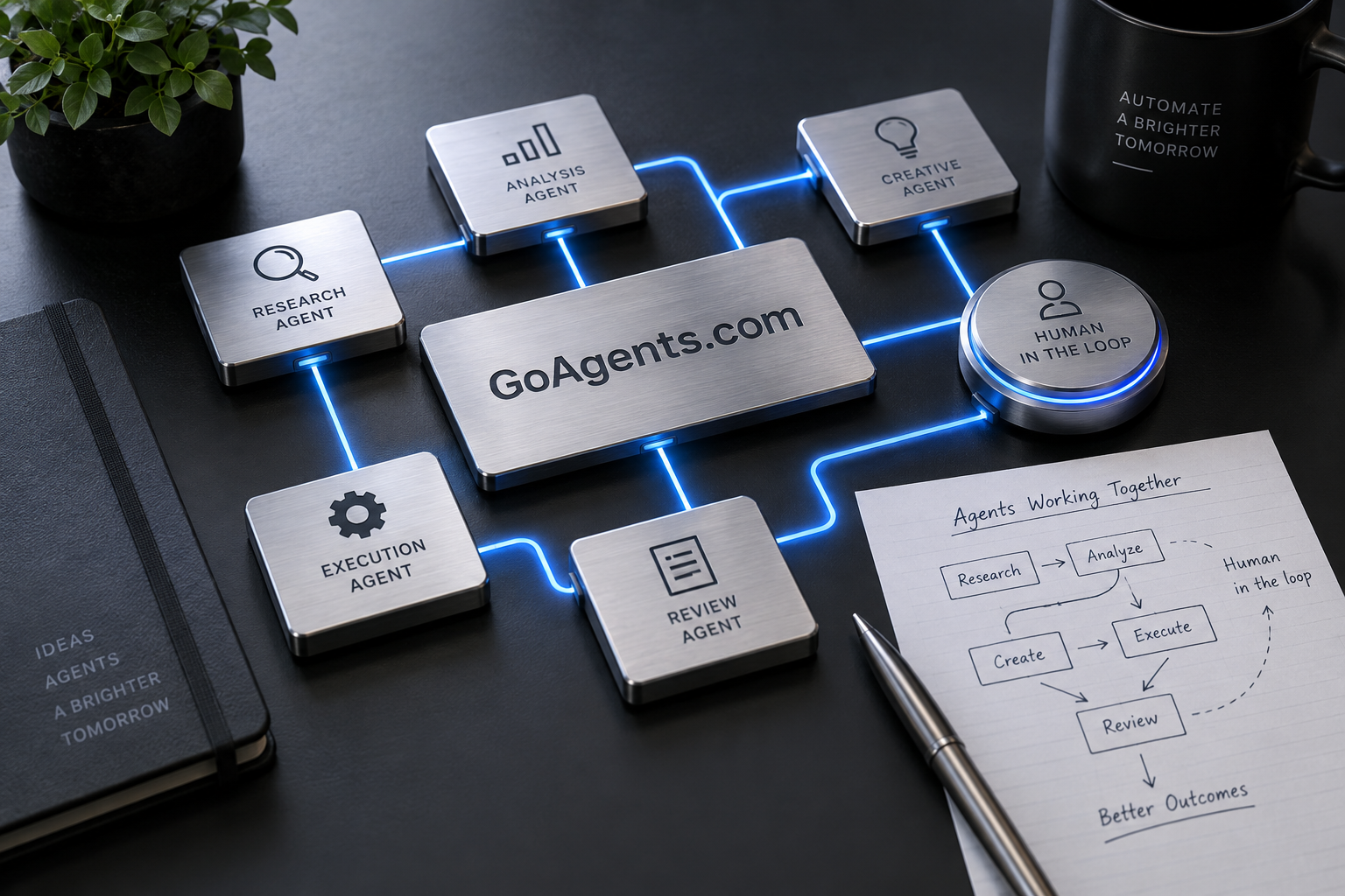 Still suggesting a multi-agent product concept for GoAgents.com